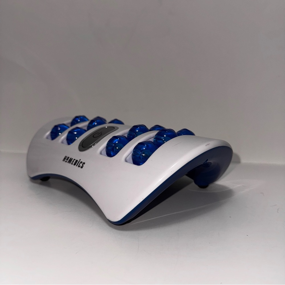 White and Blue HoMedics Massager